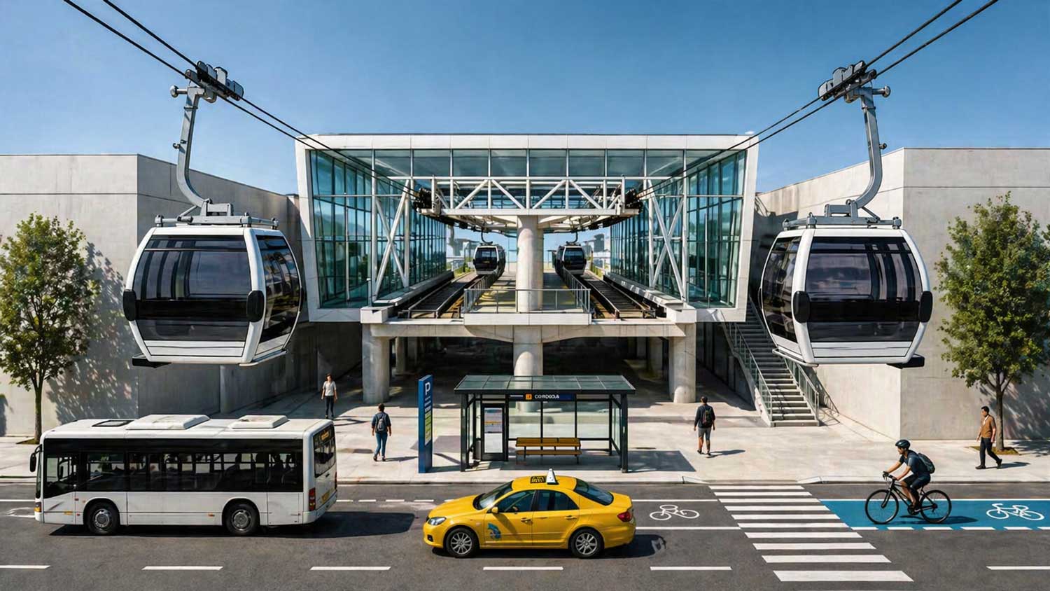 Medios Guiados Complementarios (Teleféricos y Sistemas Aéreos)